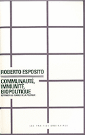 Communauté, immunité, biopolitique